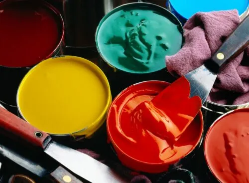 Encre pour verre de porte et de fenêtre de bâtiment à haute température