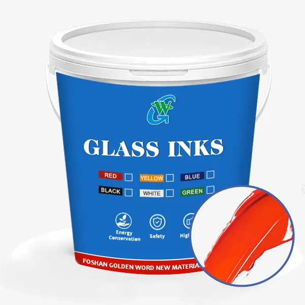 Encre de cuisson en verre pour bouteille de vin